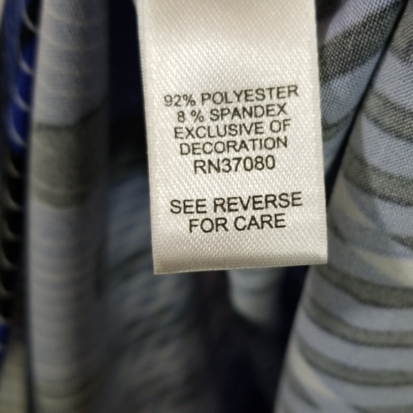 Cato blue asymmetrical blouse size XL - Picture 6 of 6